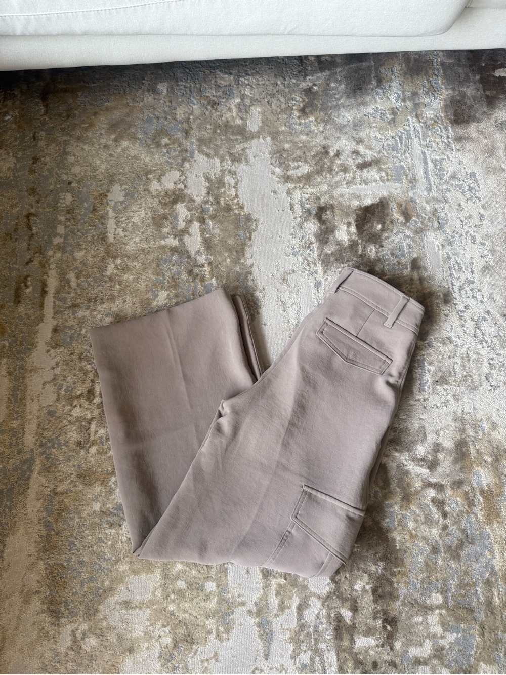 Wilfred Taupe Cargo-Style Trousers - Picture 2 of 2